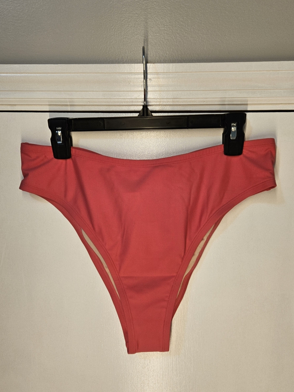 CUPSHE  Pink Solid Bikini Bottom Women Plus 1X Lined Stretch